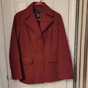Brick Red Jacket